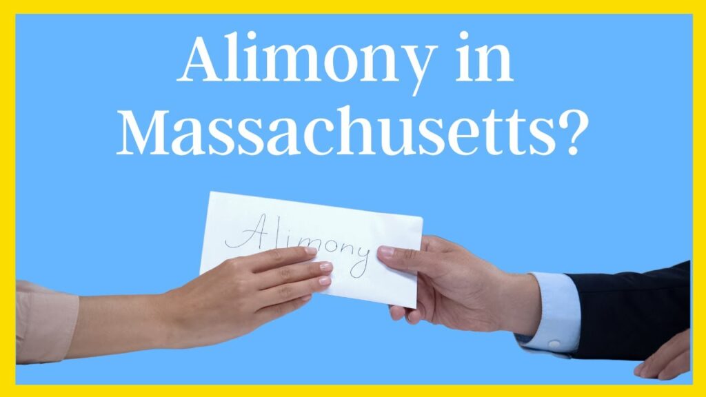 Alimony In Massachusetts